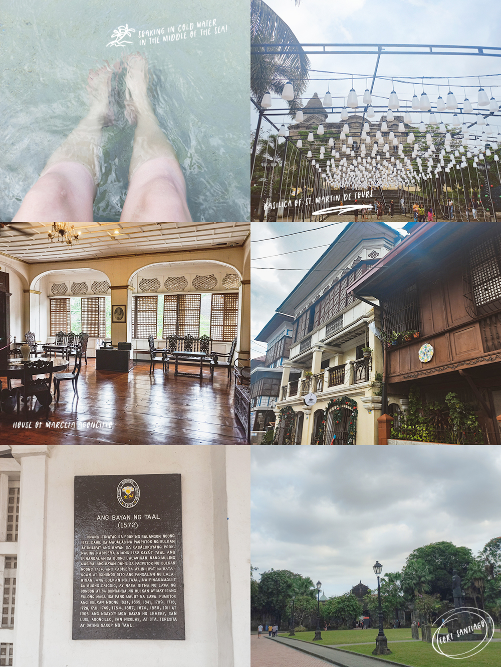 Collage of my domestic travel last January 2023!